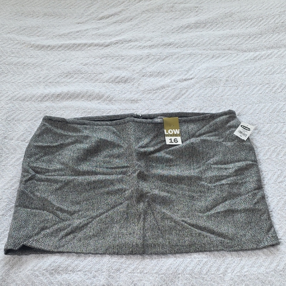 Old Navy Gray Mini Skirt